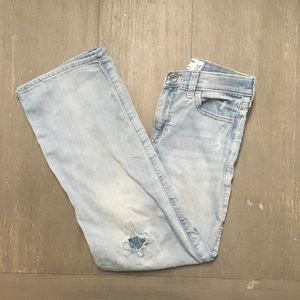 Wide pant leg Abercrombie kids jeans
